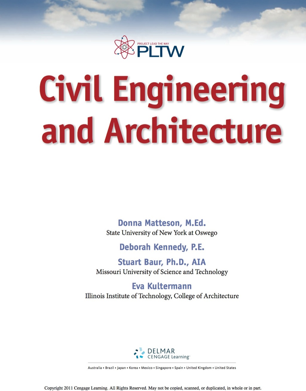 Project Lead the Way: Civil Engineering and Architecture 1st Edition â€“ PDF/EPUB Version Downloadable