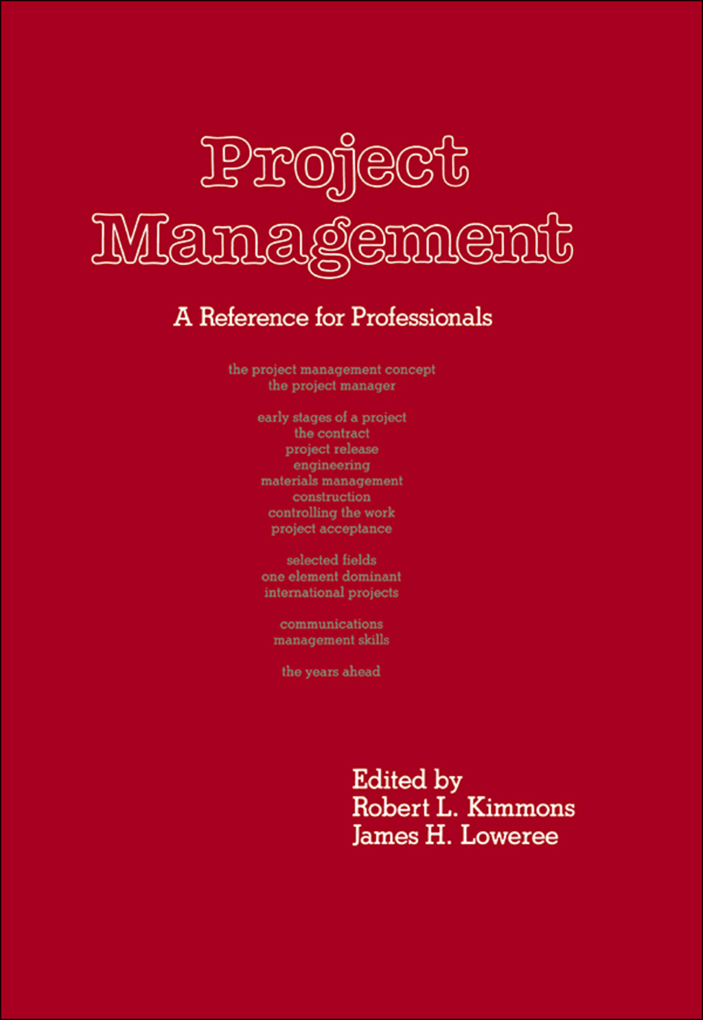Project Management A Reference for Professionals 1st Edition â€“ PDF/EPUB Version Downloadable