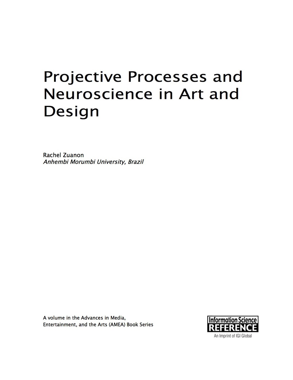 Projective Processes and Neuroscience in Art and Design  â€“ PDF/EPUB Version Downloadable