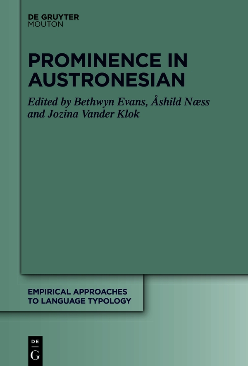 Prominence in Austronesian 1st Edition â€“ PDF/EPUB Version Downloadable