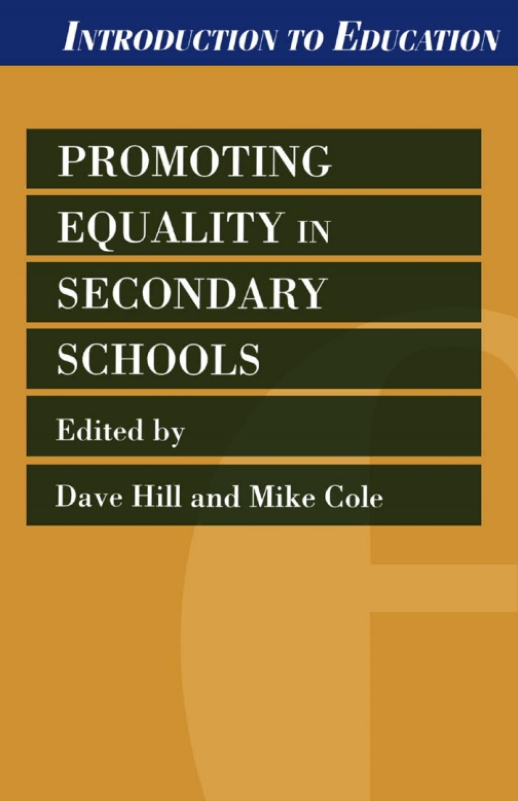 Promoting Equality in Secondary Schools 1st Edition â€“ PDF/EPUB Version Downloadable