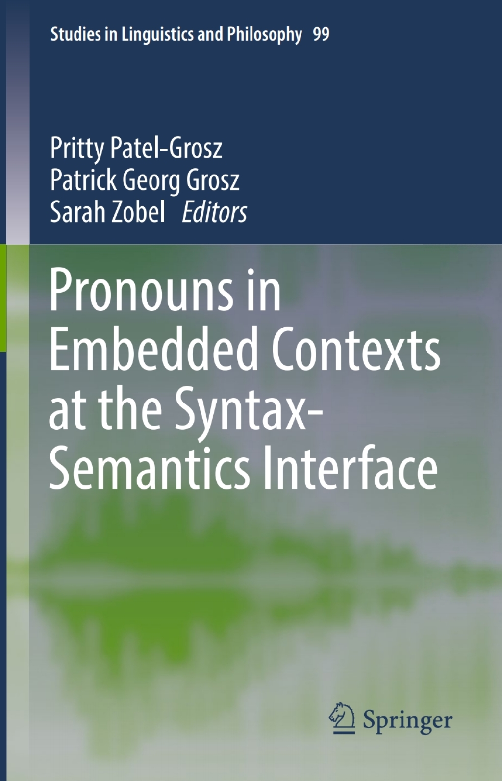 Pronouns in Embedded Contexts at the Syntax-Semantics Interface  â€“ PDF/EPUB Version Downloadable