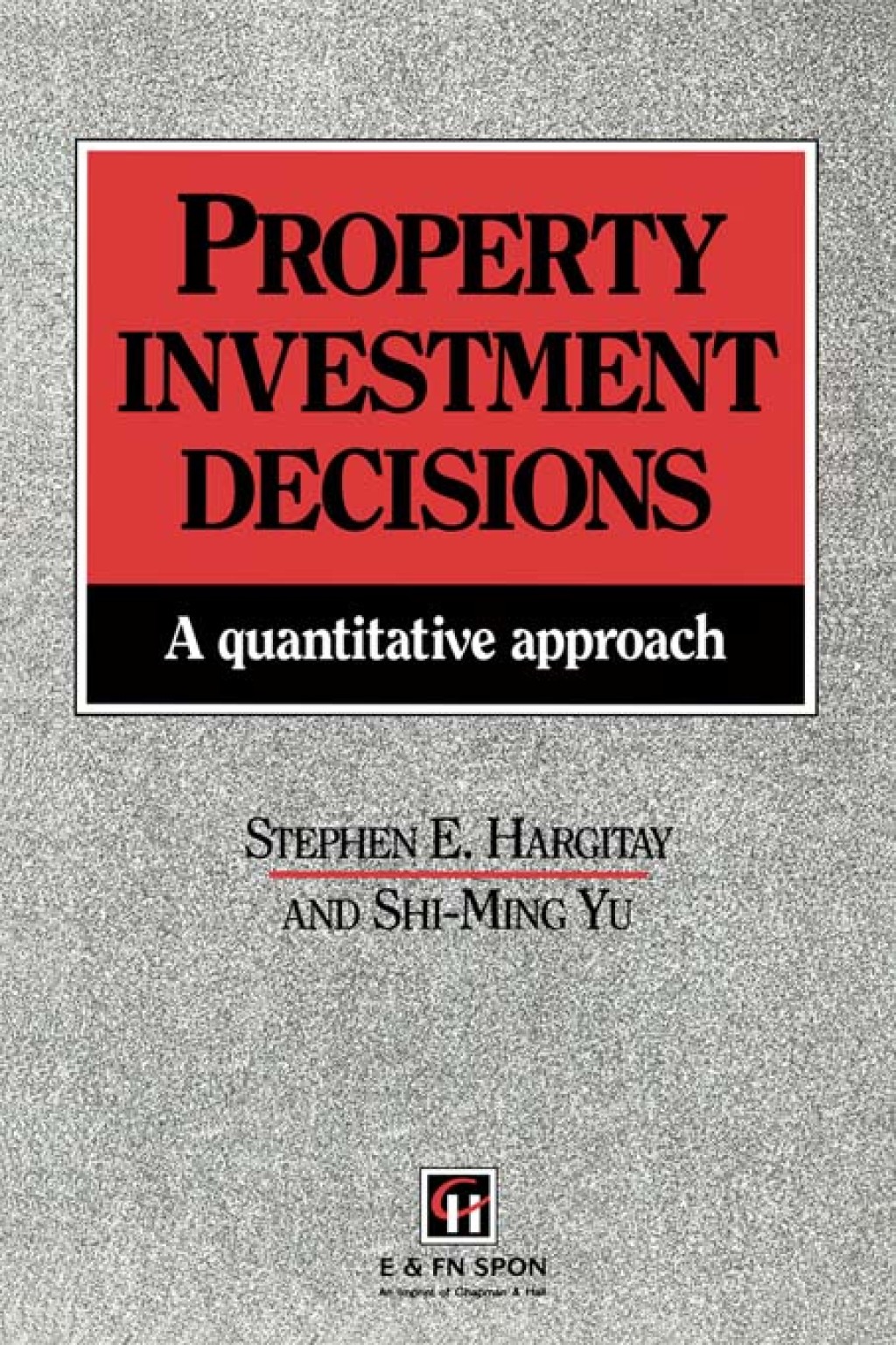 Property Investment Decisions A quantitative approach 1st Edition â€“ PDF/EPUB Version Downloadable