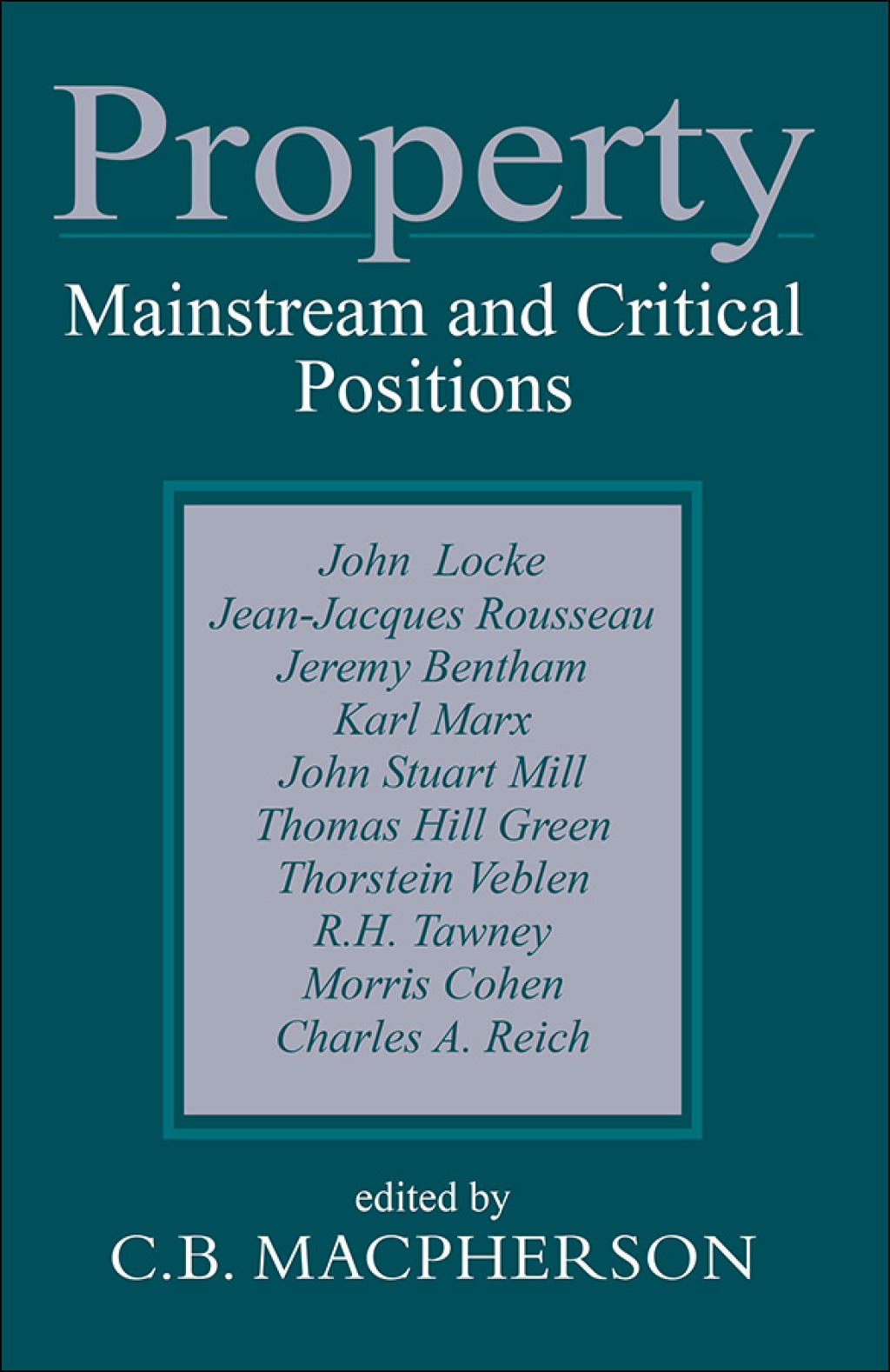 Property Mainstream and Critical Positions 1st Edition – PDF/EPUB Version Downloadable Property Mainstream and Critical Positions 1st Edition – PDF/EPUB Version Downloadable - Image 1