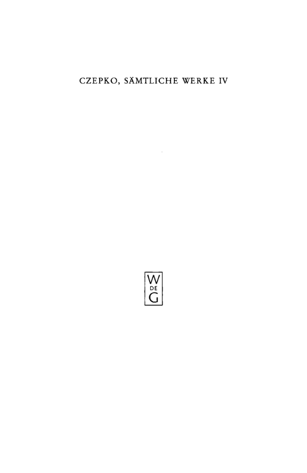 Prosa-Schriften I 1st Edition â€“ PDF/EPUB Version Downloadable