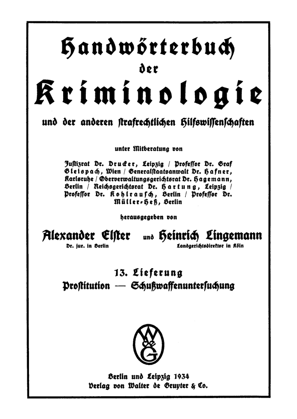 Prostitution â€“ SchuÃŸwaffenuntersuchung 1st Edition â€“ PDF/EPUB Version Downloadable