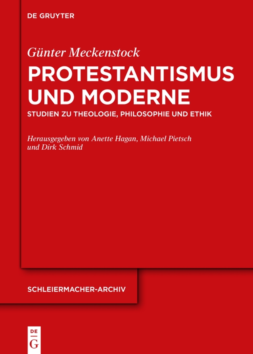 Protestantismus und Moderne Studien zu Theologie, Philosophie und Ethik 1st Edition â€“ PDF/EPUB Version Downloadable