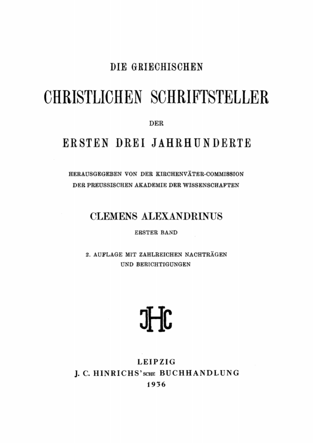 Protrepticus und Paedagogus 2nd Edition â€“ PDF/EPUB Version Downloadable