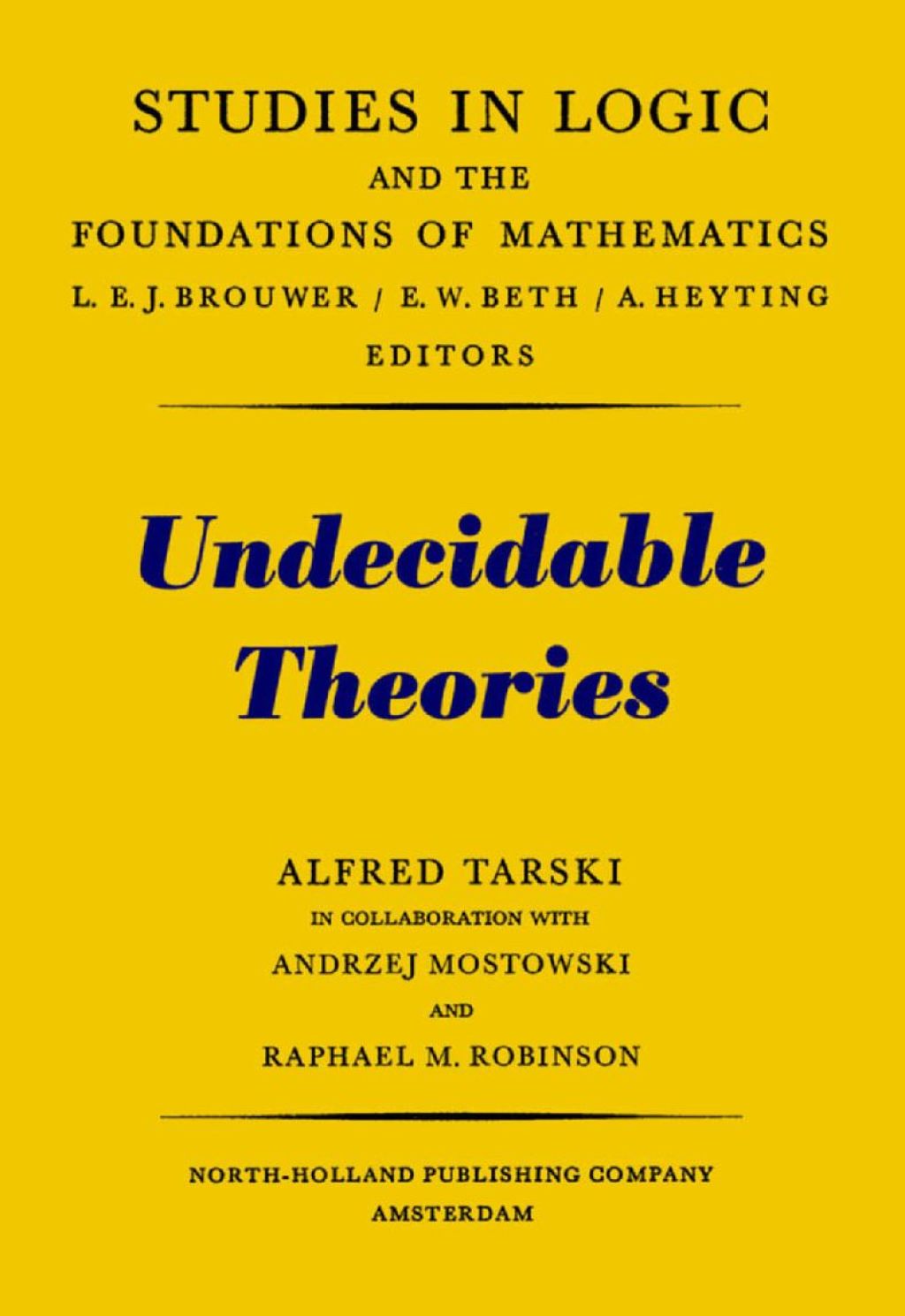 Provability, Computability and Reflection  â€“ PDF/EPUB Version Downloadable