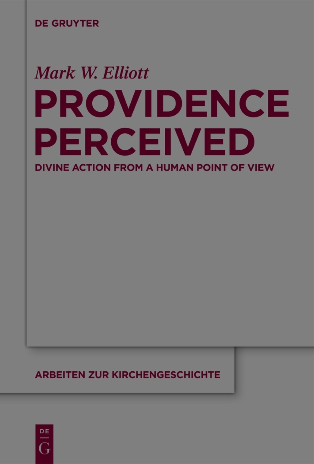 Providence Perceived Divine Action from a Human Point of View 1st Edition â€“ PDF/EPUB Version Downloadable