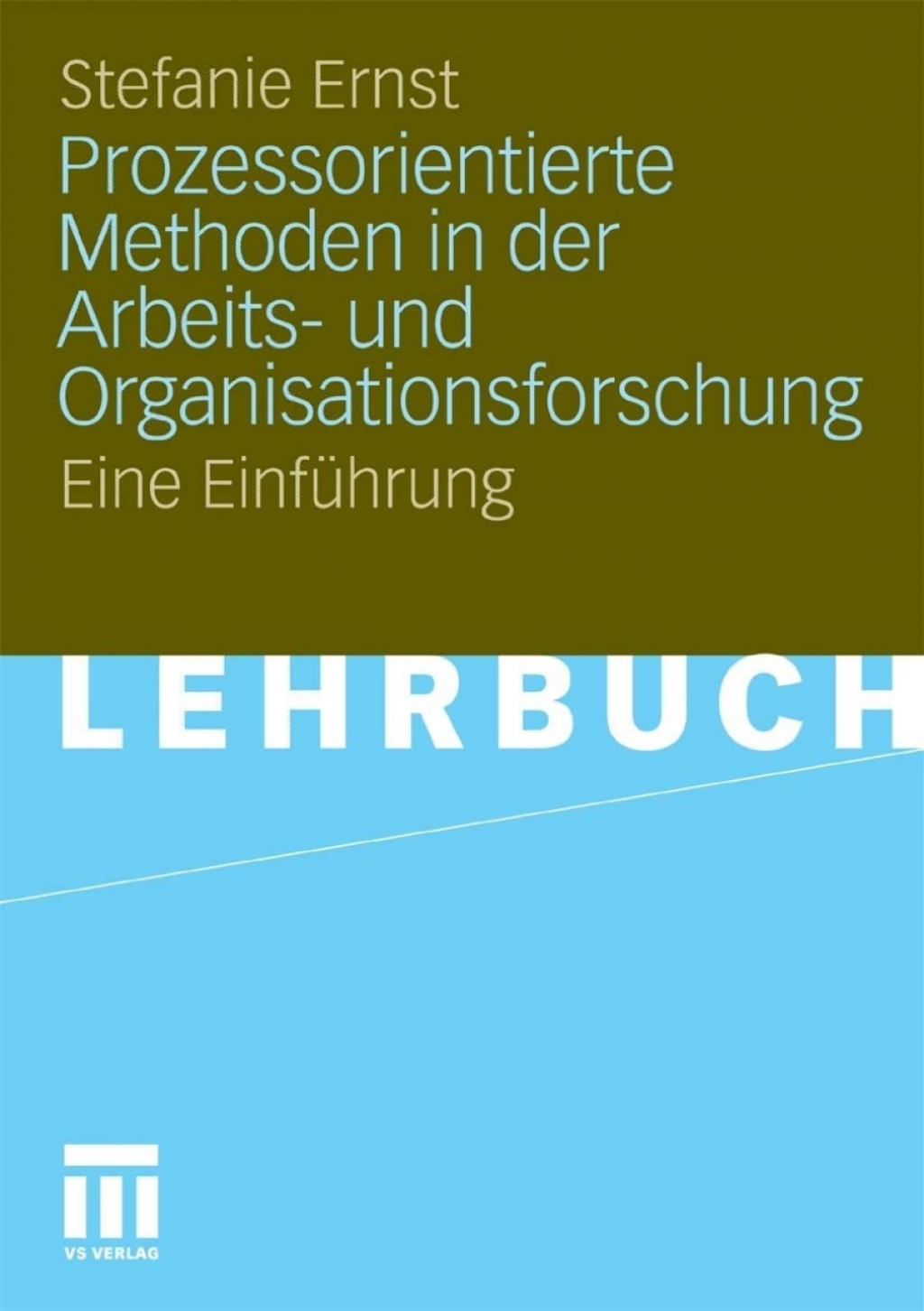 Prozessorientierte Methoden in der Arbeits- und Organisationsforschung Eine EinfÃ¼hrung - (PDF/EPUB Version)
