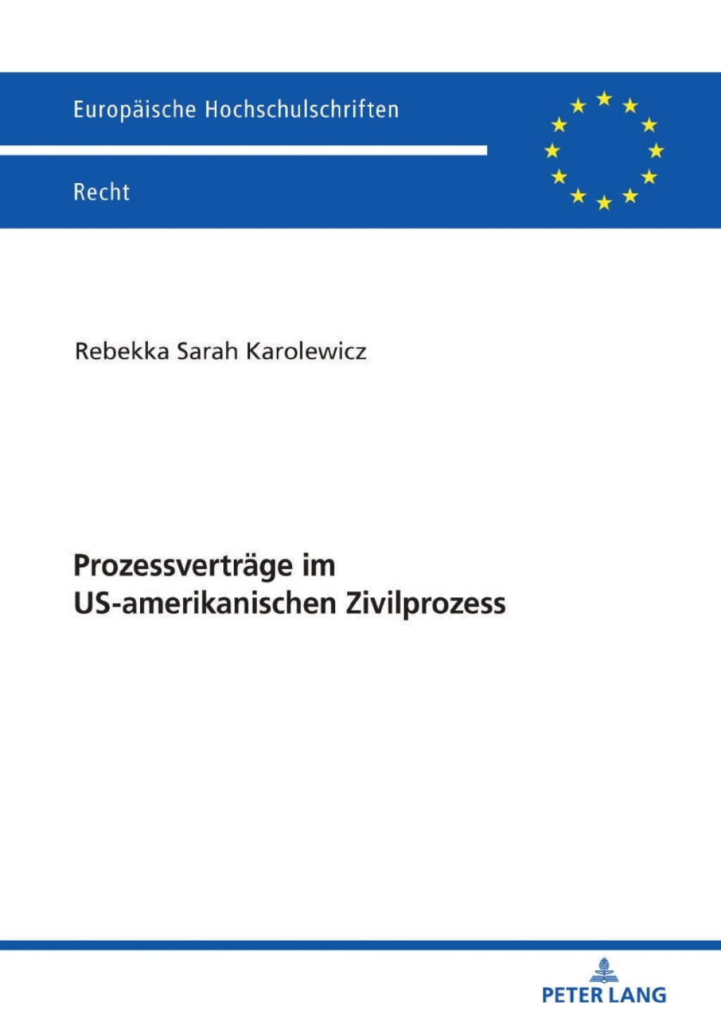 Prozessvertraege im US-amerikanischen Zivilprozess 1st Edition â€“ PDF/EPUB Version Downloadable