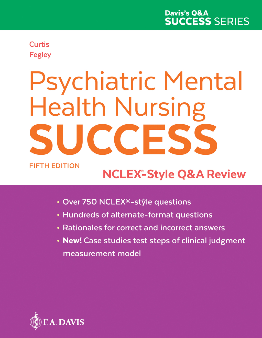 Psychiatric Mental Health Nursing Success NCLEX-Style Q&A Review 5th Edition â€“ PDF/EPUB Version Downloadable