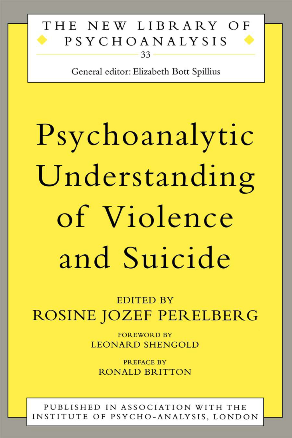 Psychoanalytic Understanding of Violence and Suicide 1st Edition â€“ PDF/EPUB Version Downloadable