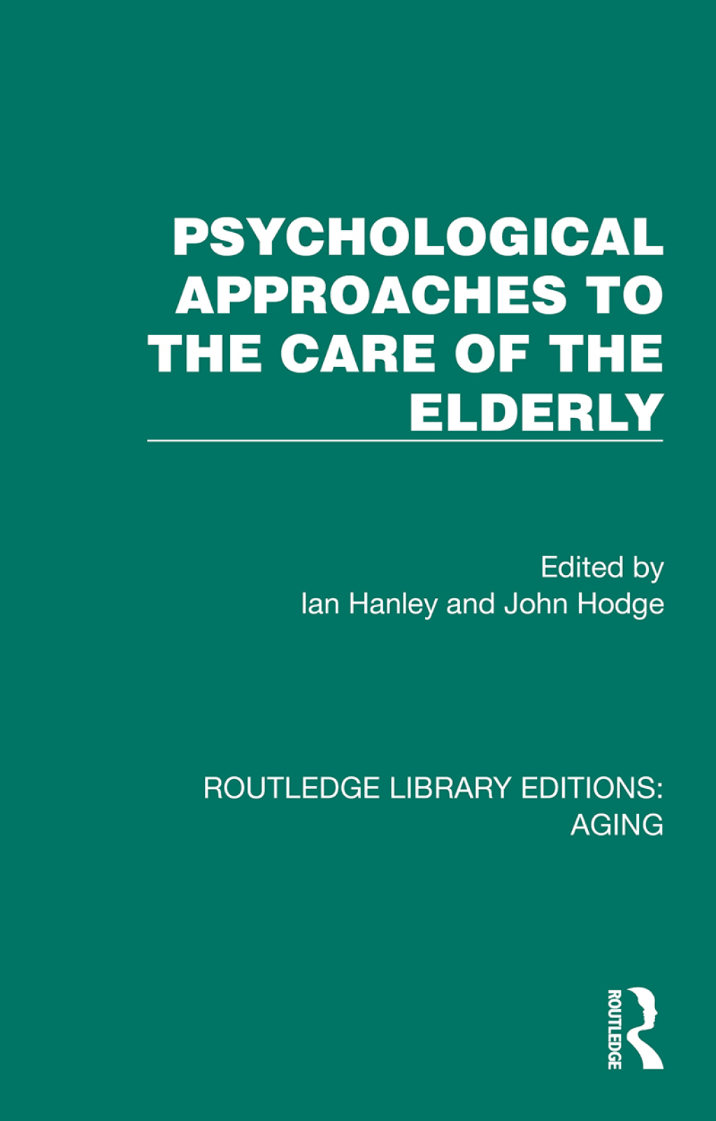 Psychological Approaches to the Care of the Elderly 1st Edition â€“ PDF/EPUB Version Downloadable