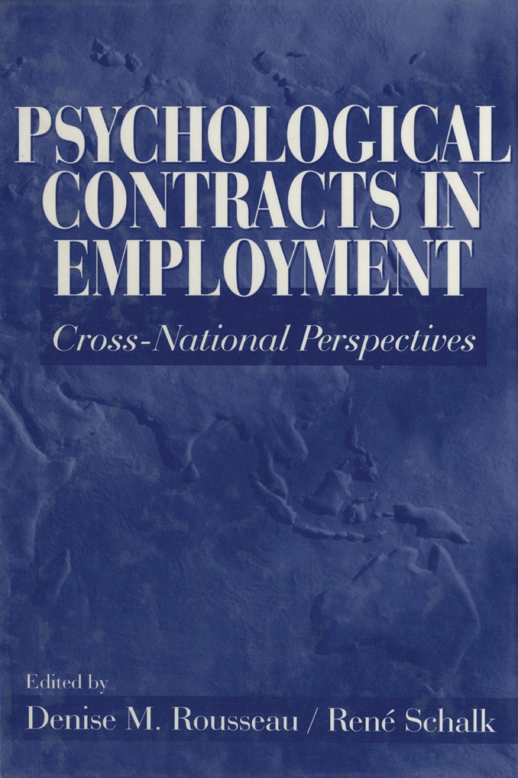 Psychological Contracts in Employment Cross-National Perspectives 1st Edition â€“ PDF/EPUB Version Downloadable