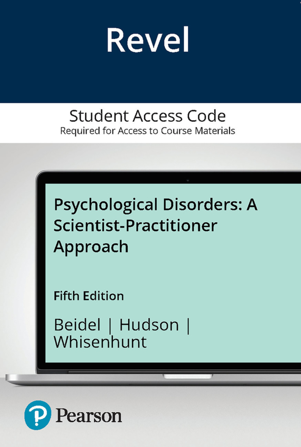 Psychological Disorders: A Scientist-Practitioner Approach -- Revel Access Code 5th Edition â€“ PDF/EPUB Version Downloadable