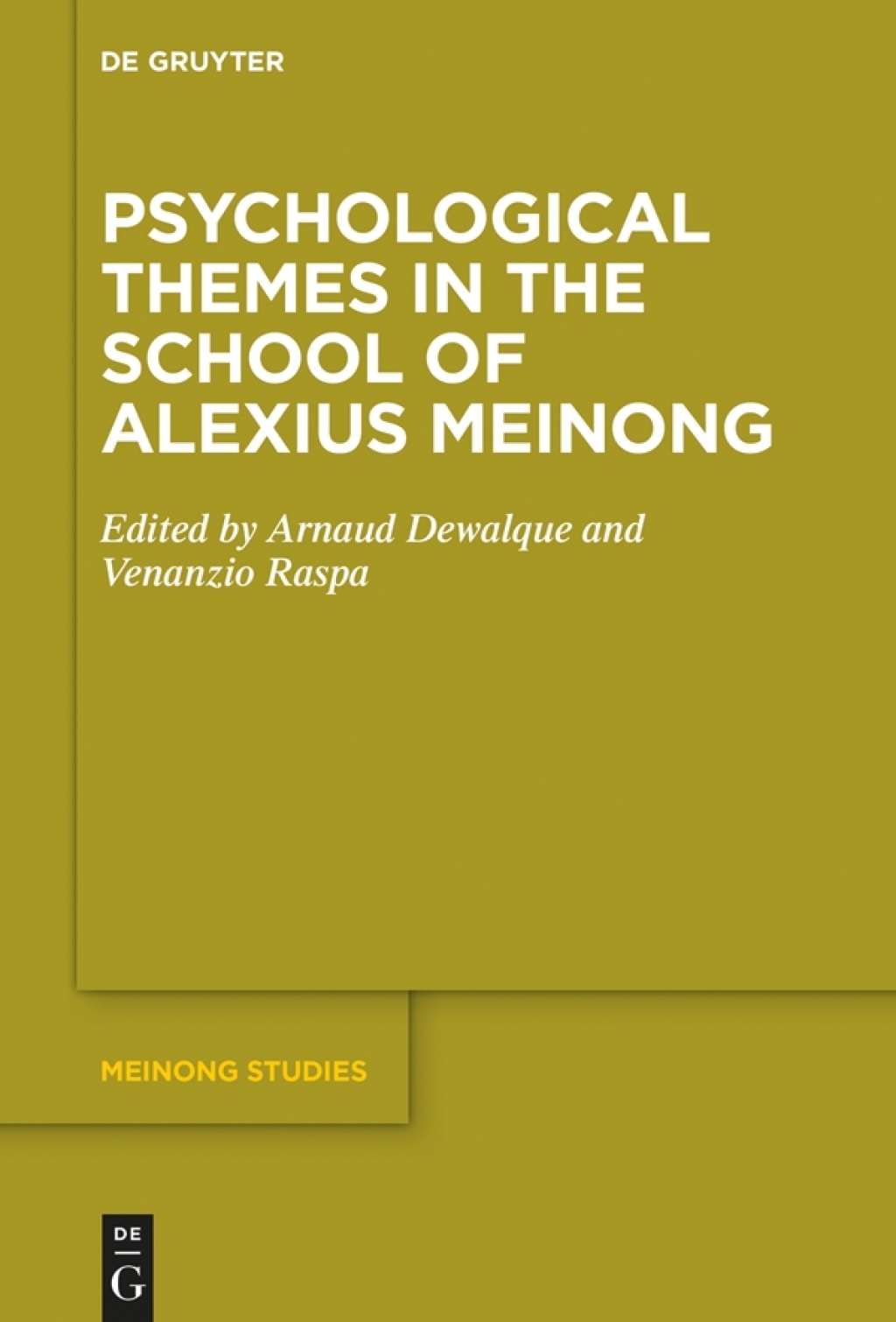Psychological Themes in the School of Alexius Meinong 1st Edition â€“ PDF/EPUB Version Downloadable