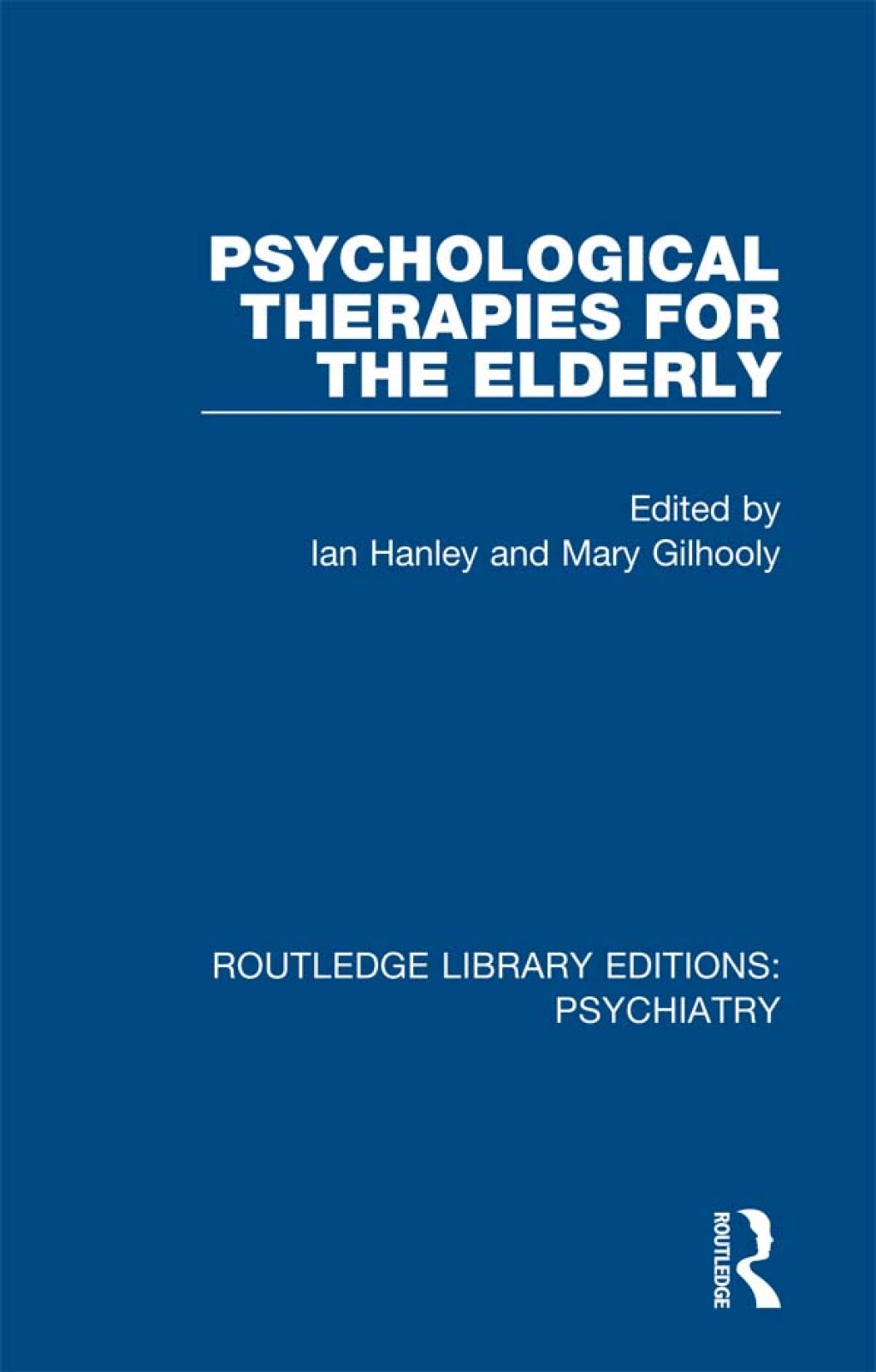 Psychological Therapies for the Elderly 1st Edition â€“ PDF/EPUB Version Downloadable