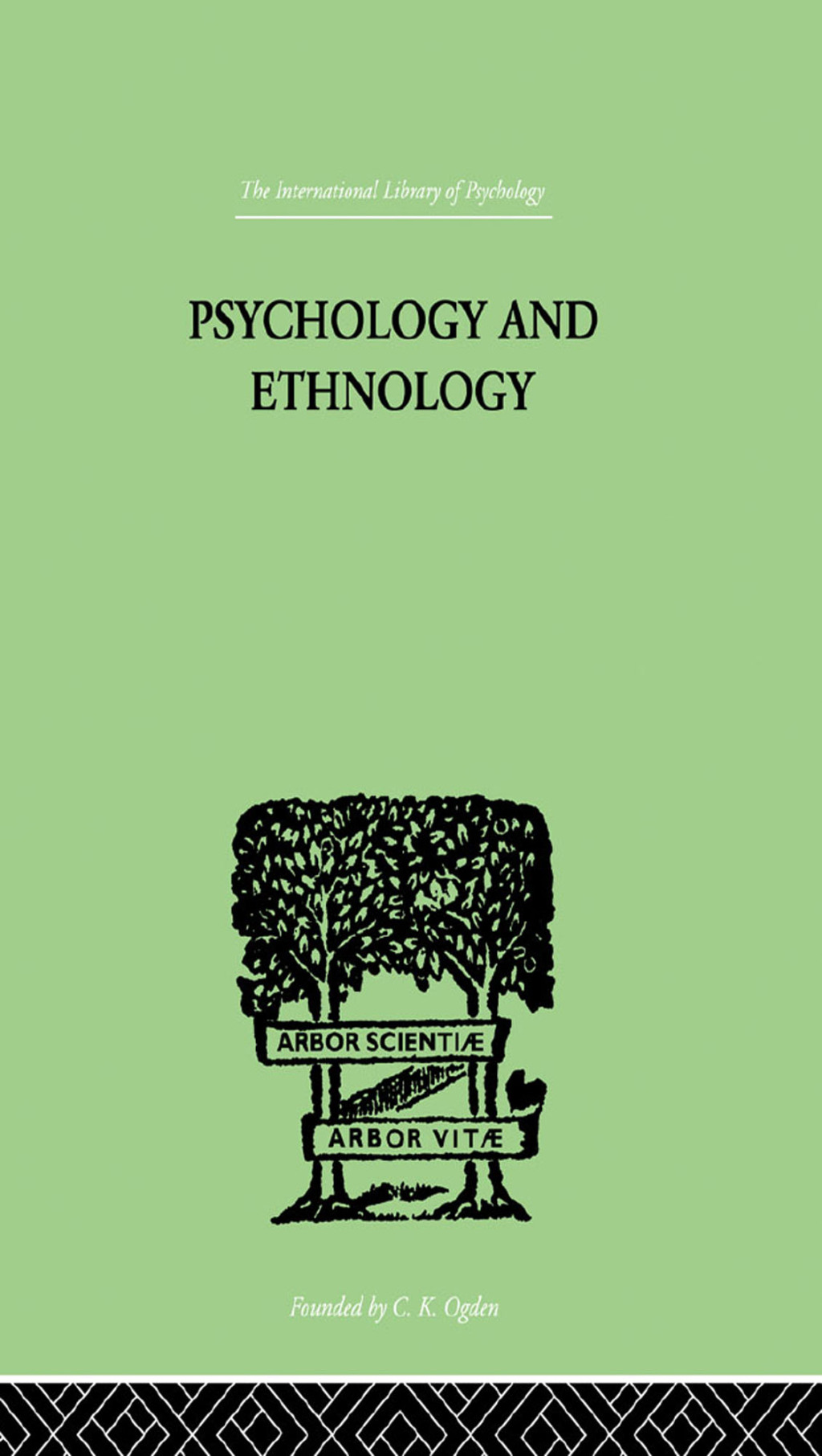 Psychology and Ethnology 1st Edition â€“ PDF/EPUB Version Downloadable