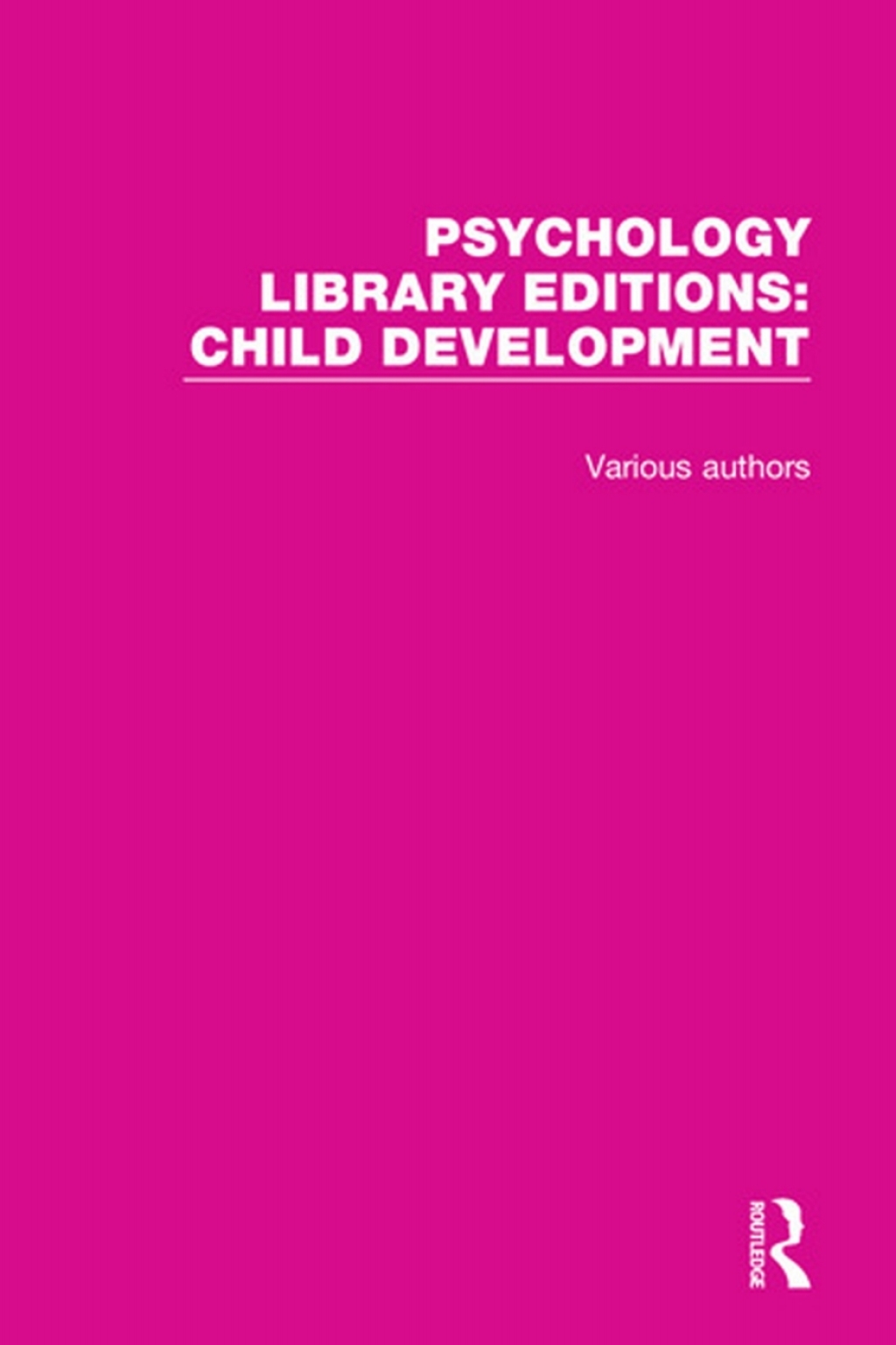 Psychology Library Editions: Child Development 20 Volume Set 1st Edition â€“ PDF/EPUB Version Downloadable