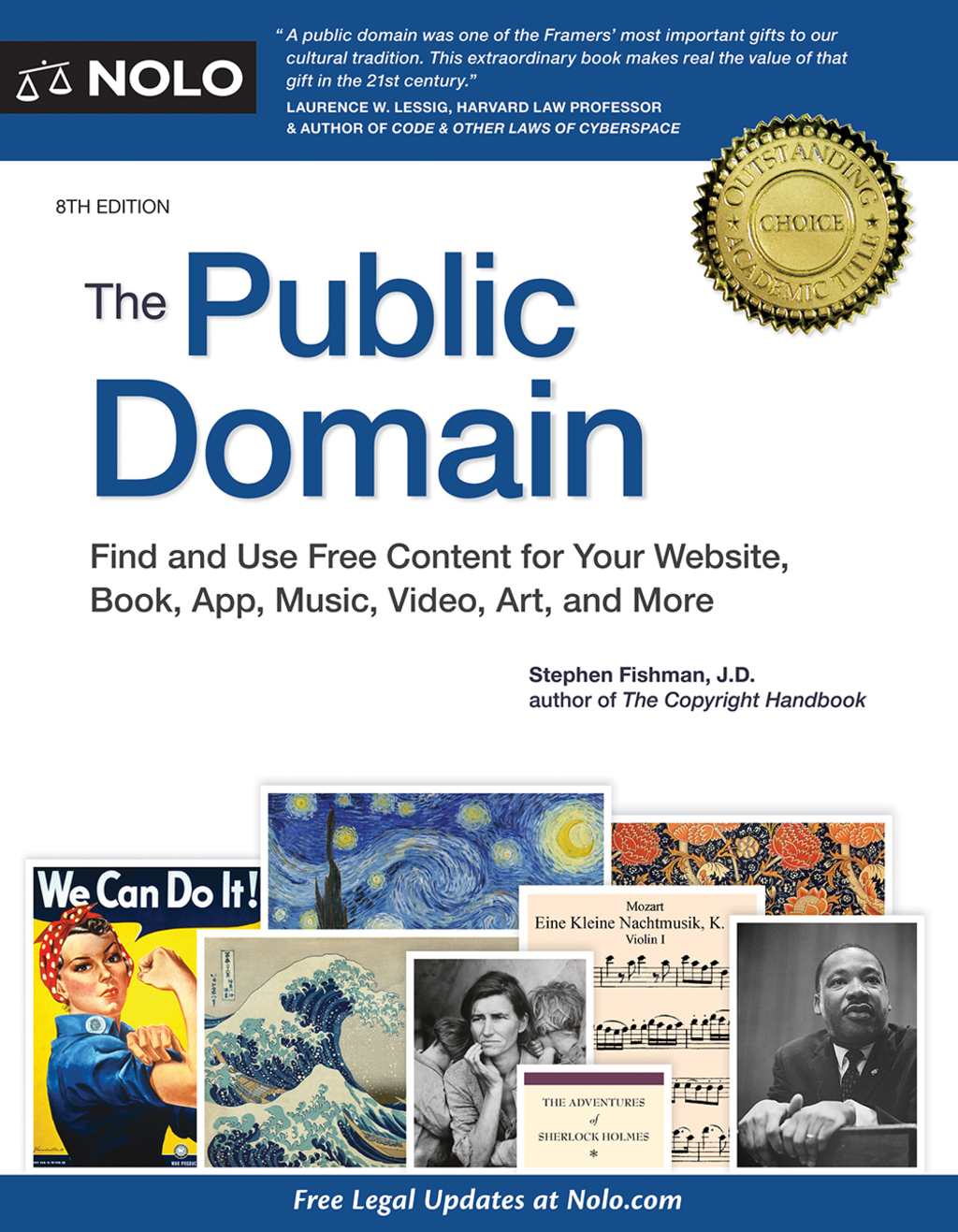 Public Domain, The How to Find & Use Copyright-Free Writings, Music, Art & More 8th Edition â€“ PDF/EPUB Version Downloadable