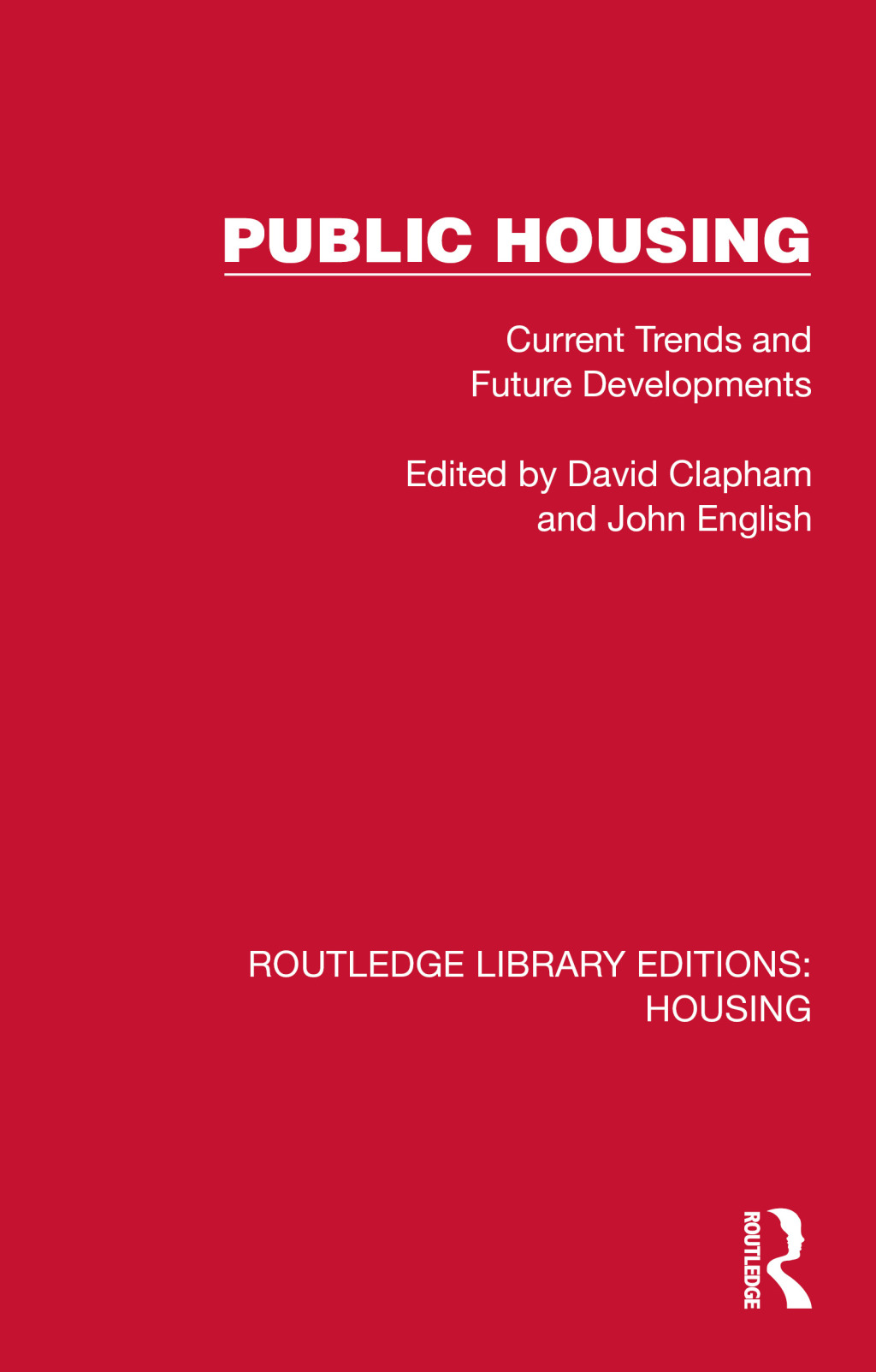 Public Housing Current Trends and Future Developments 1st Edition â€“ PDF/EPUB Version Downloadable