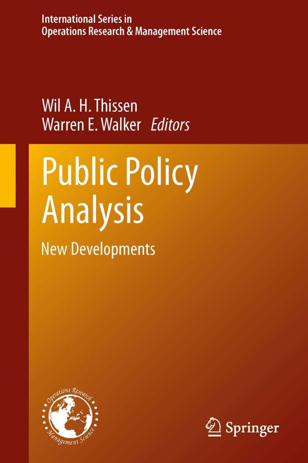 Public Policy Analysis New Developments  â€“ PDF/EPUB Version Downloadable