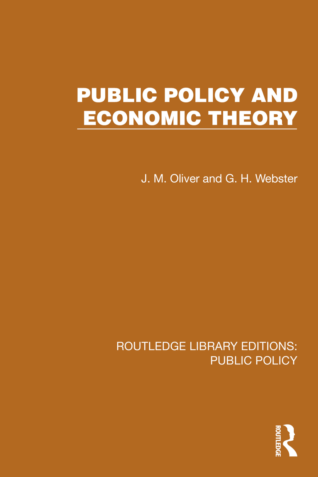 Public Policy and Economic Theory 1st Edition â€“ PDF/EPUB Version Downloadable