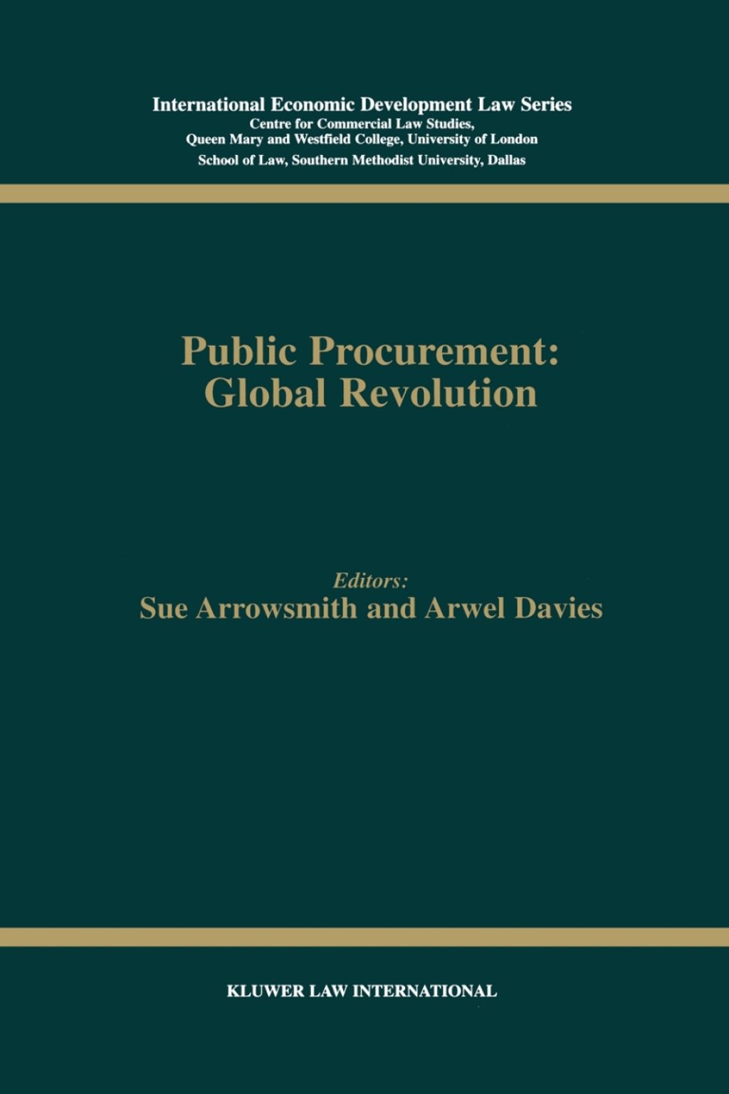 Public Procurement Global Revolution 1st Edition â€“ PDF/EPUB Version Downloadable