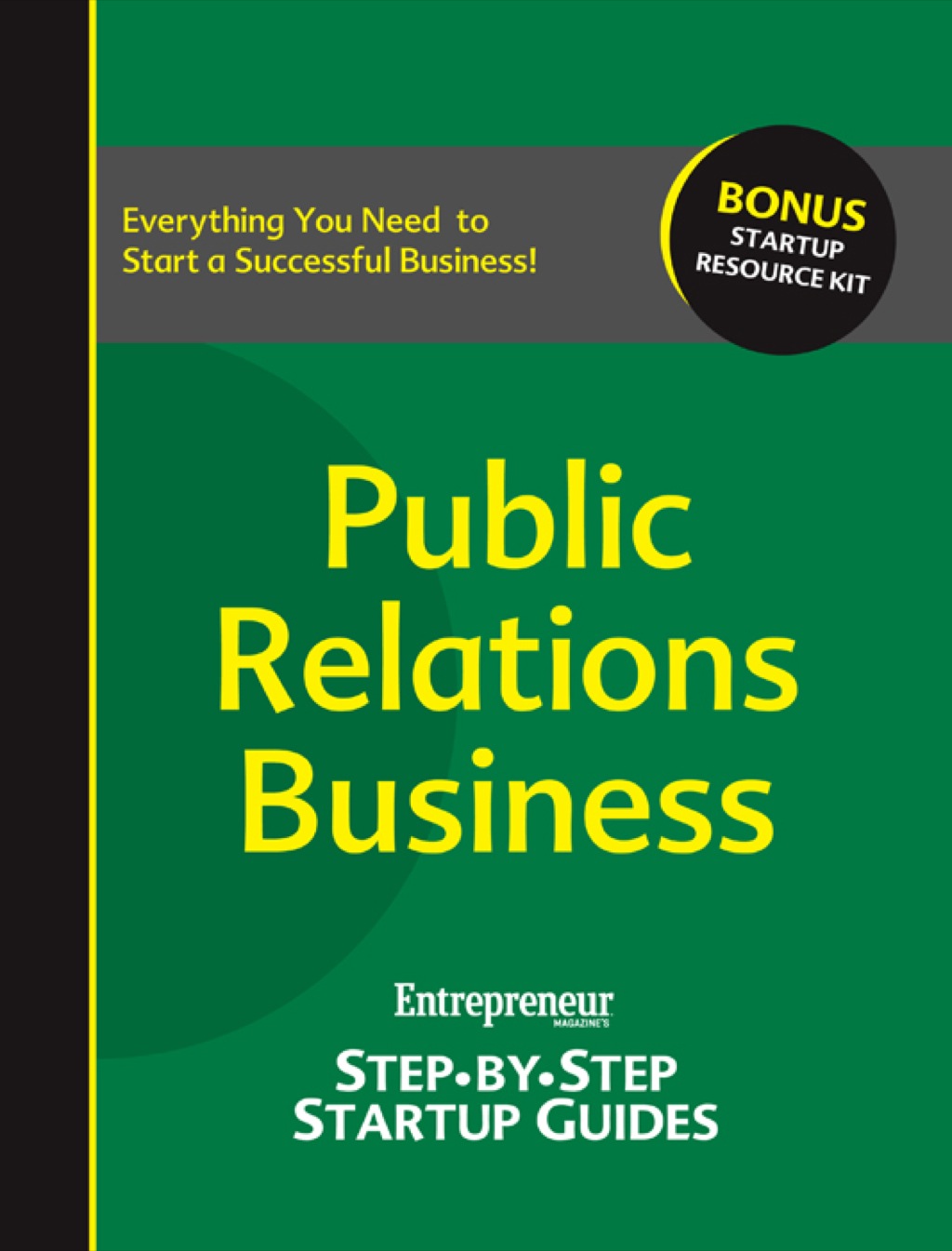 Public Relations Business Step-by-Step Startup Guide  â€“ PDF/EPUB Version Downloadable