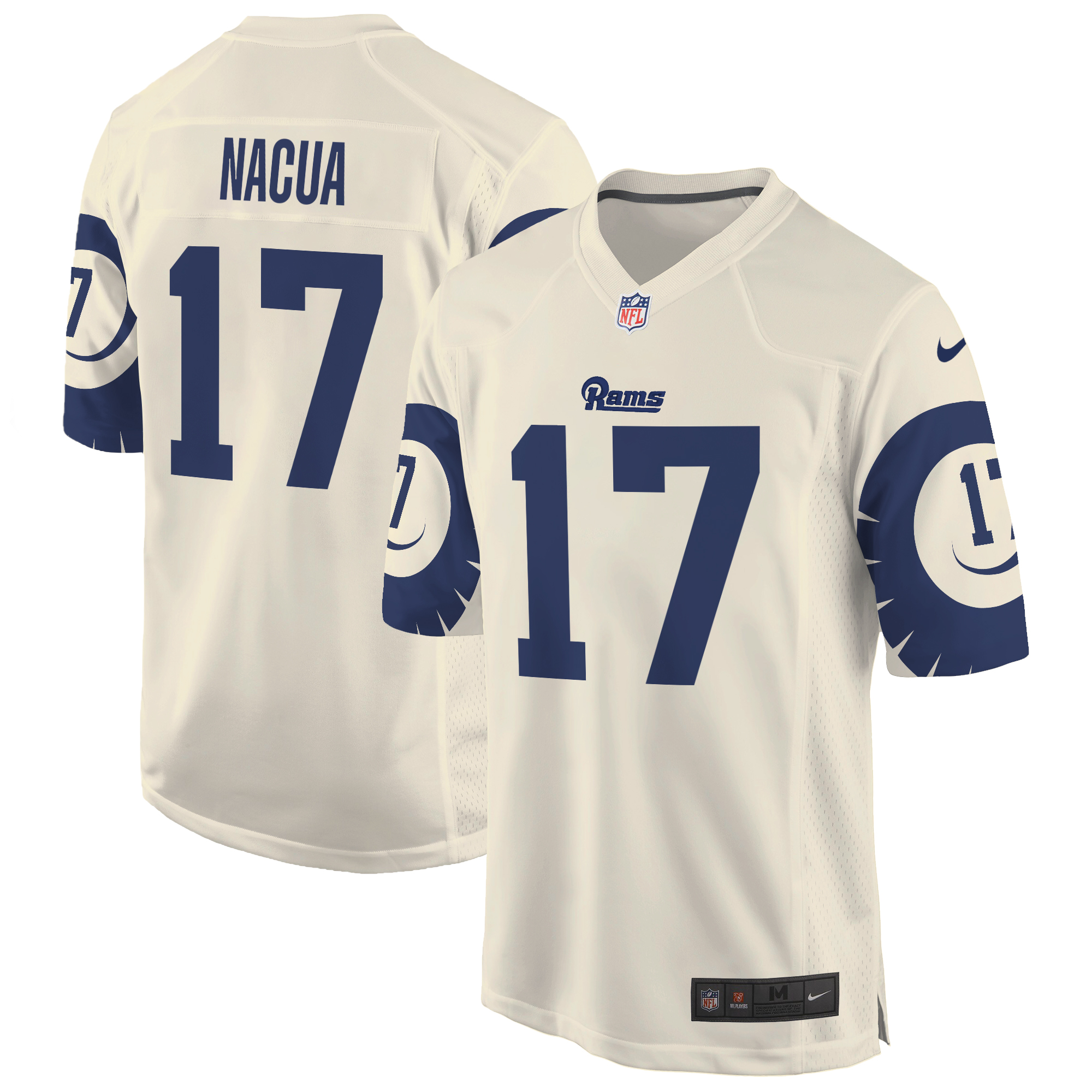 Puka Nacua Men's Los Angeles Rams Special Game Bone Jersey - All Stitched