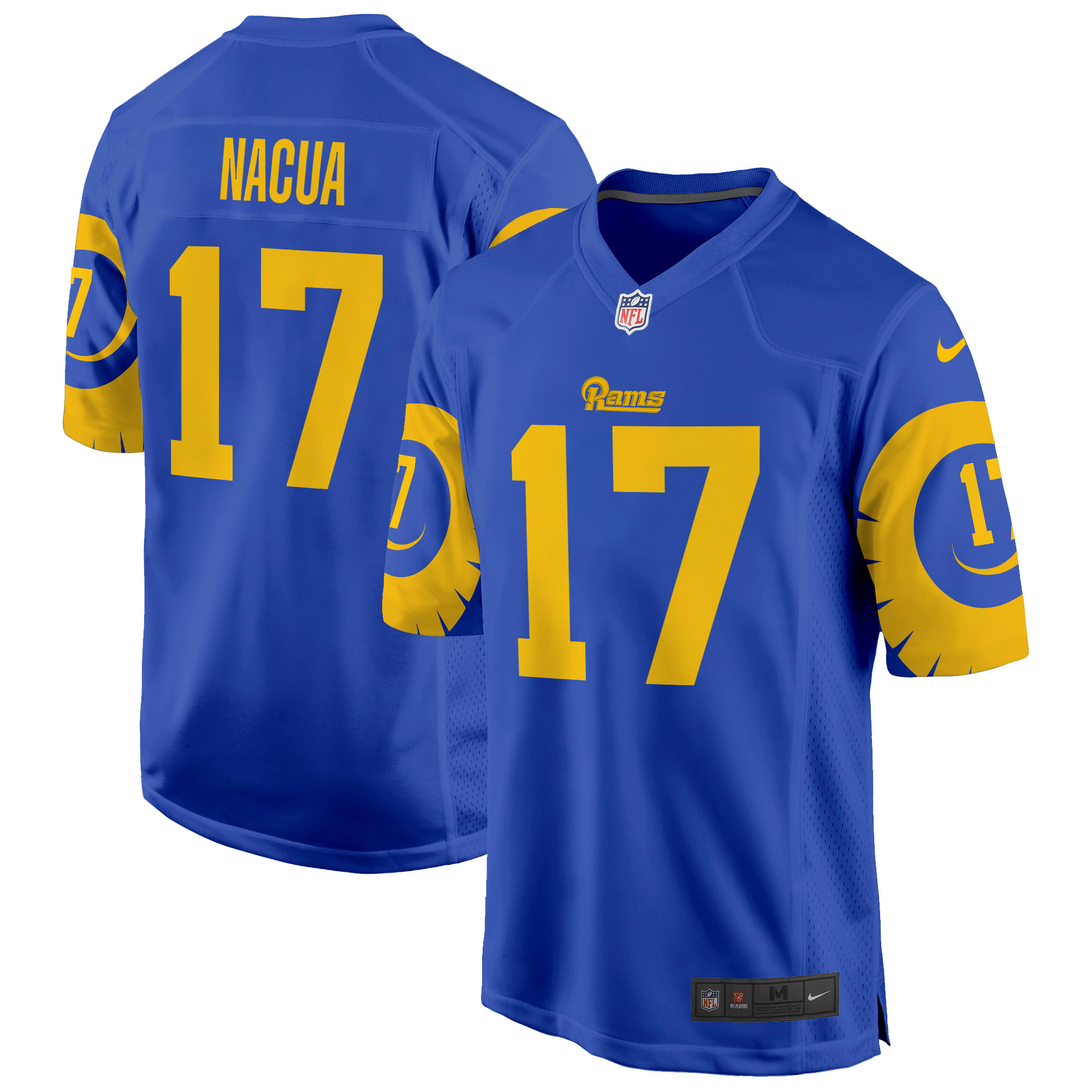 Puka Nacua Men's Los Angeles Rams Special Game Royal Jersey - All Stitched