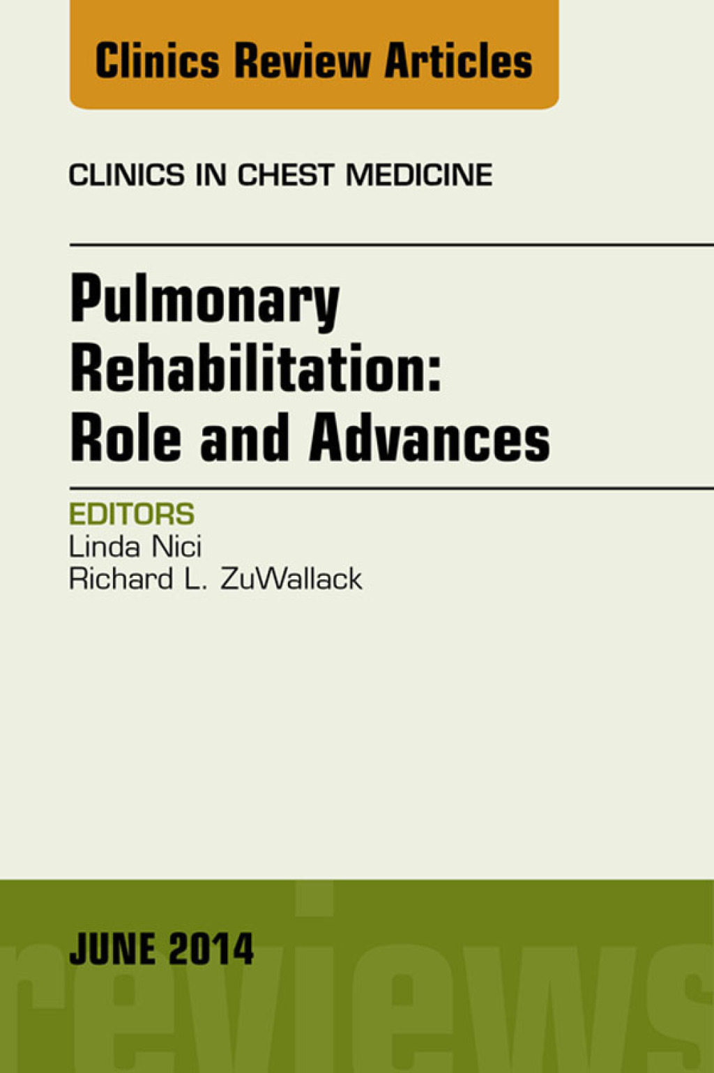 Pulmonary Rehabilitation: Role and Advances, An Issue of Clinics in Chest Medicine  â€“ PDF/EPUB Version Downloadable