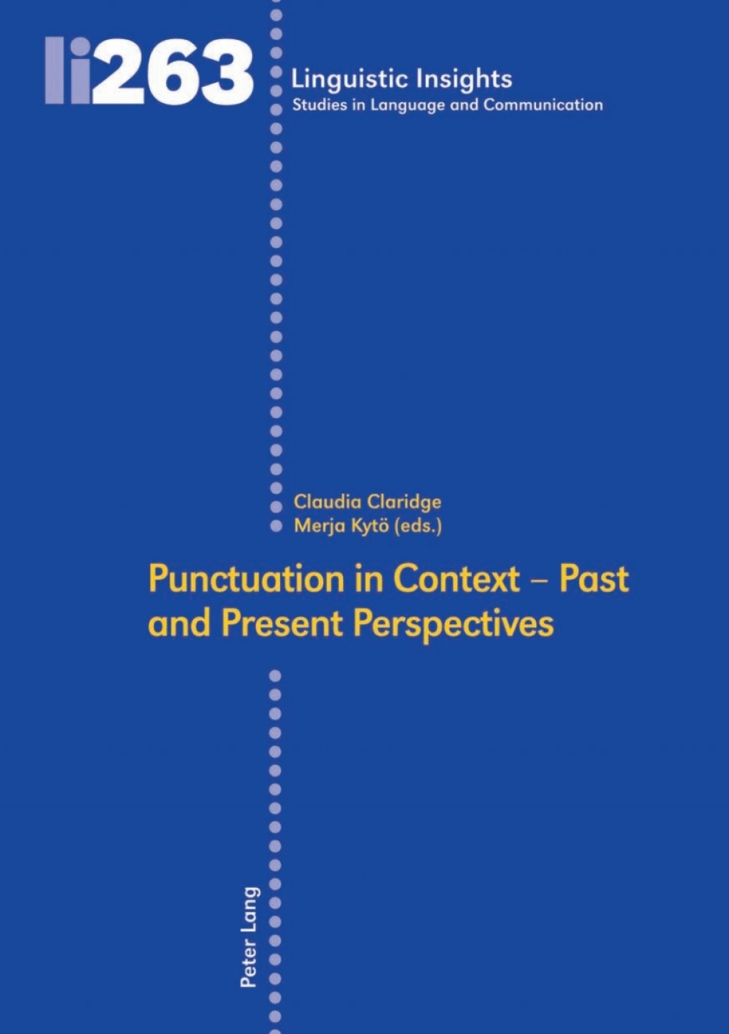 Punctuation in Context Past and Present Perspectives 1st Edition â€“ PDF/EPUB Version Downloadable