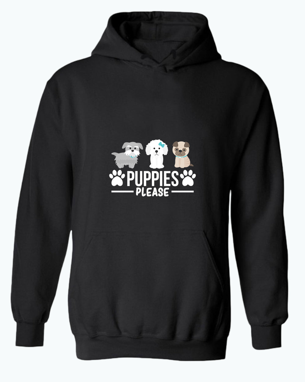 Puppies Please hoodie, Dog lover hoodies