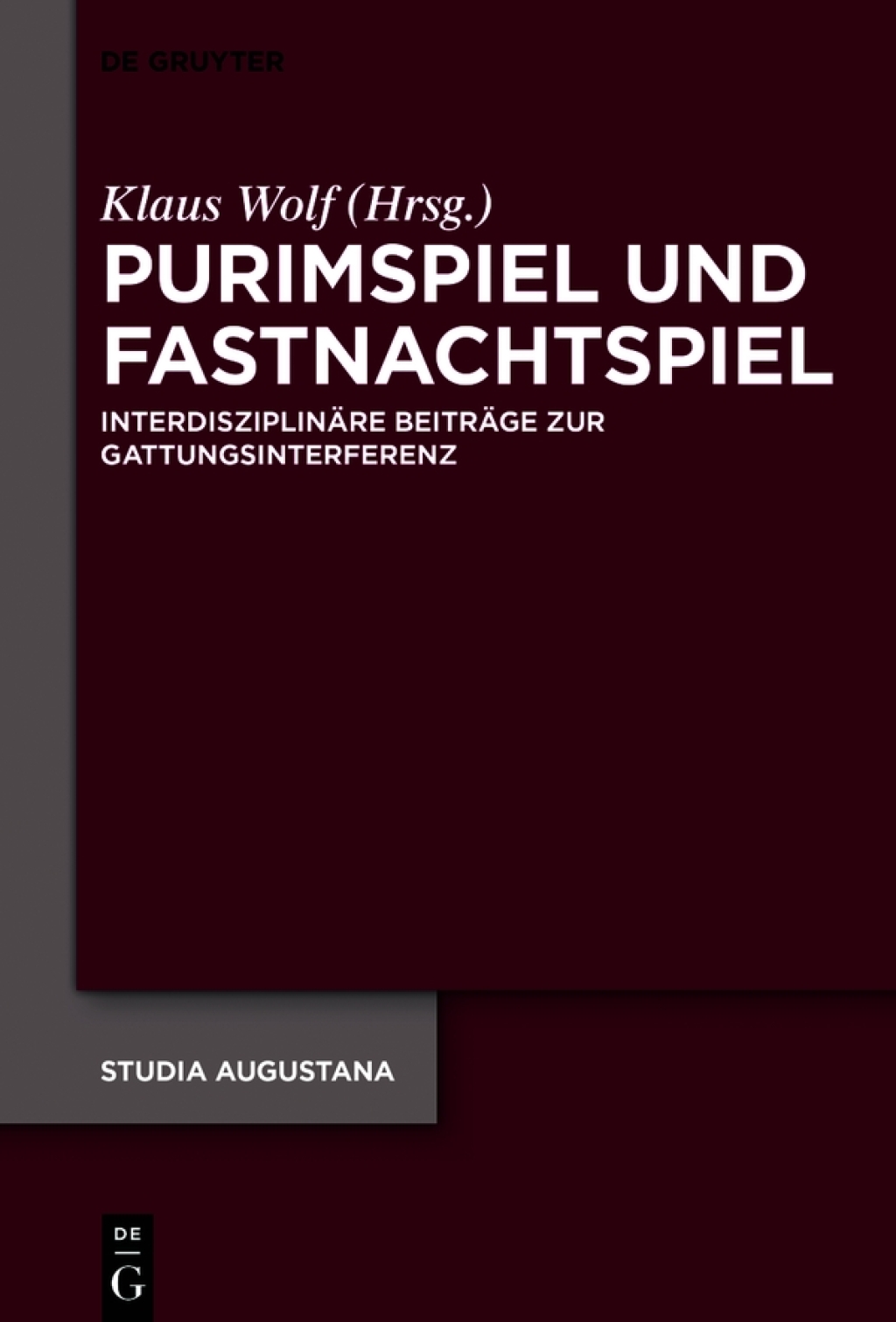 Purimspiel und Fastnachtspiel InterdisziplinÃ¤re BeitrÃ¤ge zur Gattungsinterferenz 1st Edition â€“ PDF/EPUB Version Downloadable