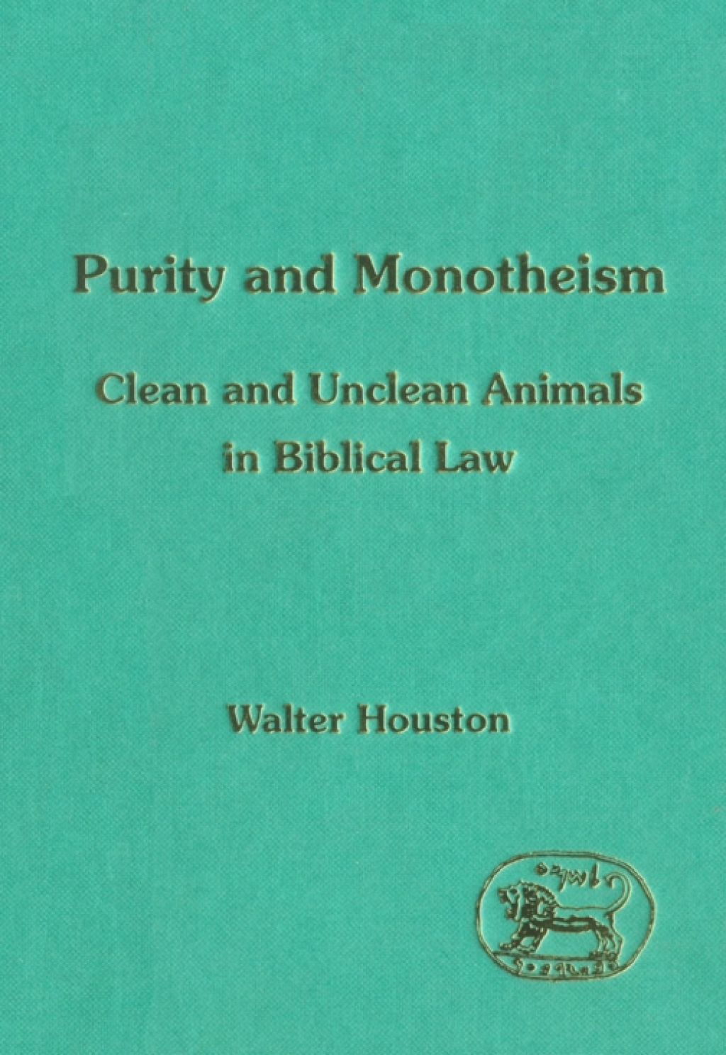 Purity and Monotheism Clean and Unclean Animals in Biblical Law 1st Edition â€“ PDF/EPUB Version Downloadable
