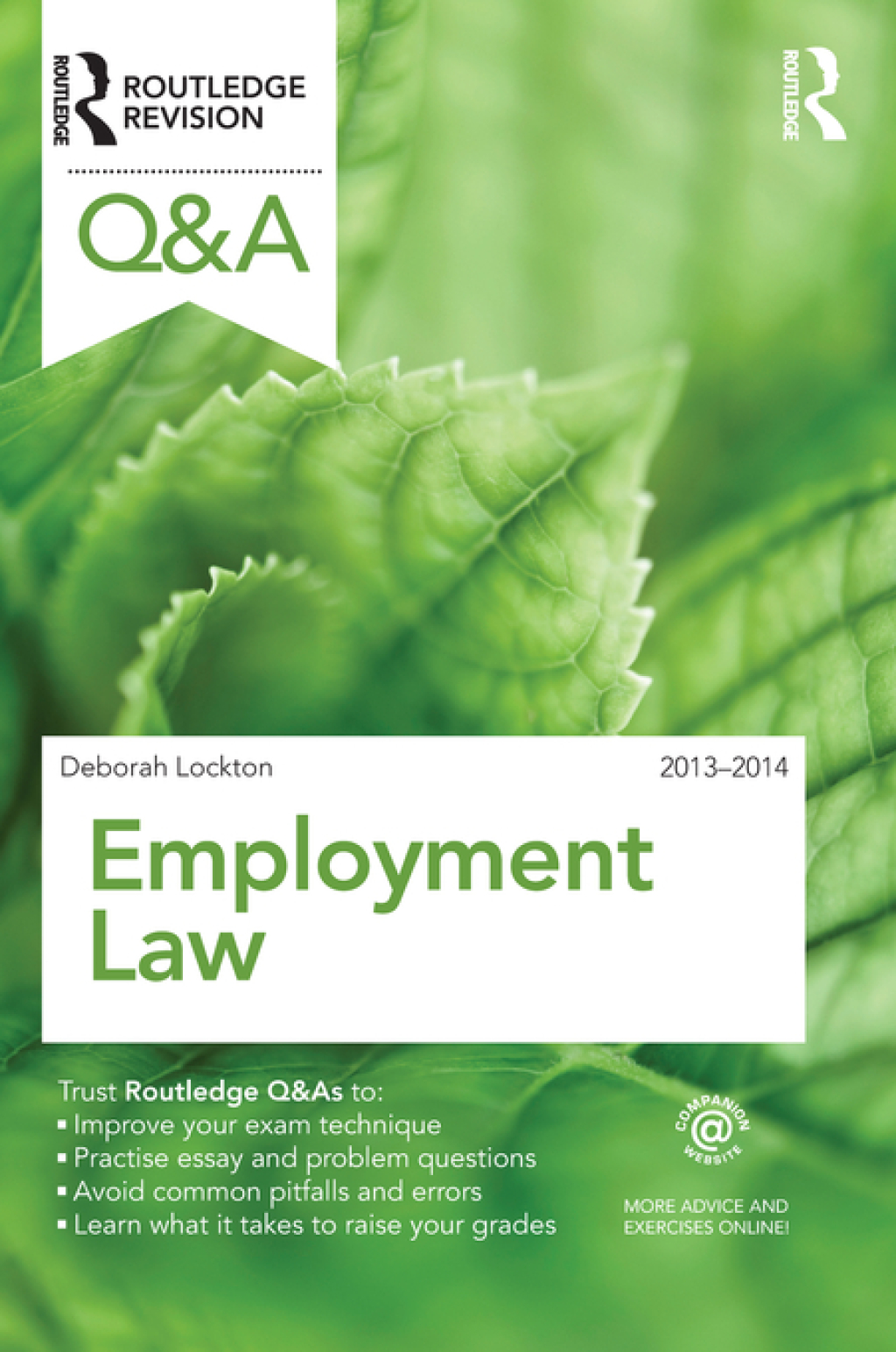 Q&A Employment Law 2013-2014 8th Edition â€“ PDF/EPUB Version Downloadable