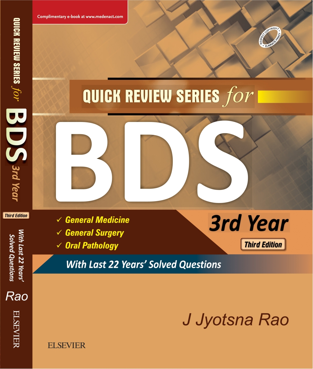 QRS for BDS III Year 3rd Edition - (PDF/EPUB Version)