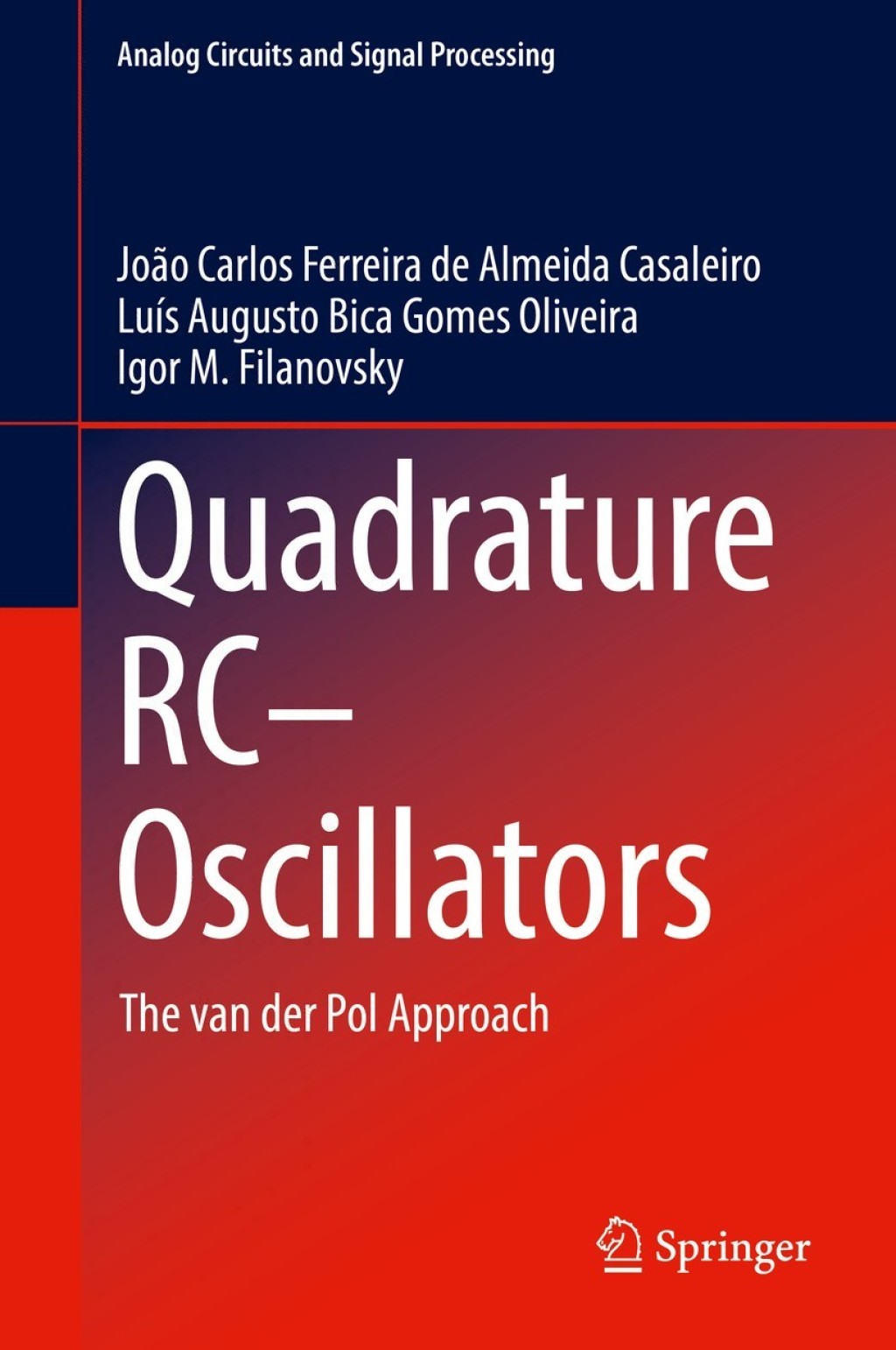 Quadrature RCâˆ’Oscillators The van der Pol Approach  â€“ PDF/EPUB Version Downloadable