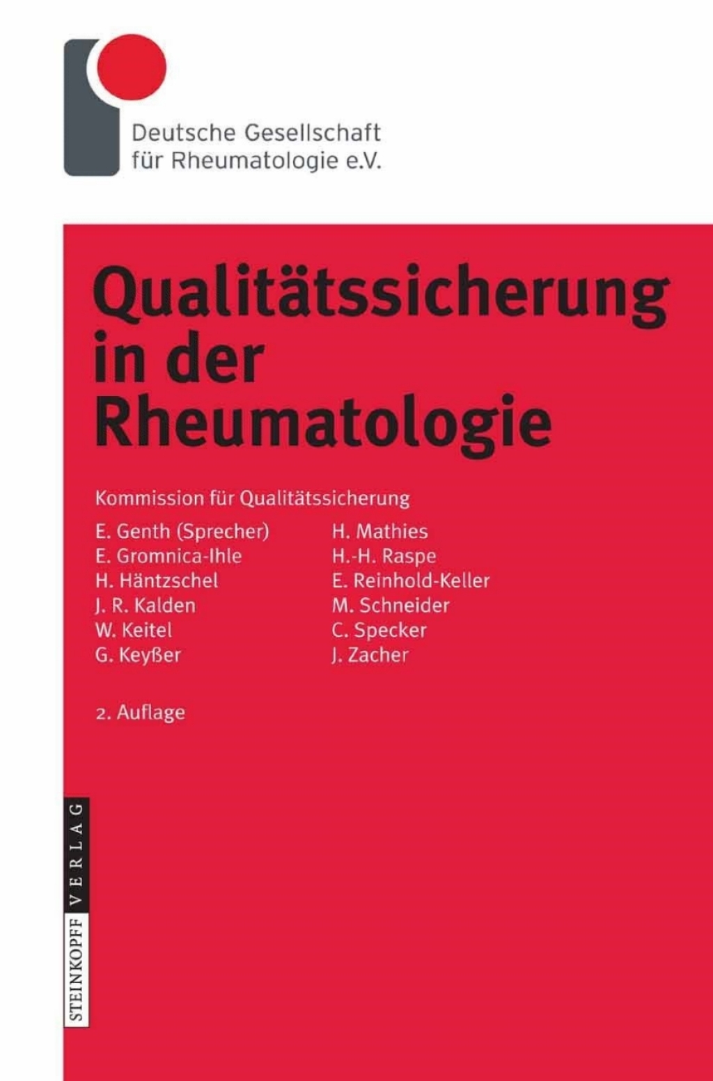 QualitÃ¤tssicherung in der Rheumatologie 2nd Edition â€“ PDF/EPUB Version Downloadable