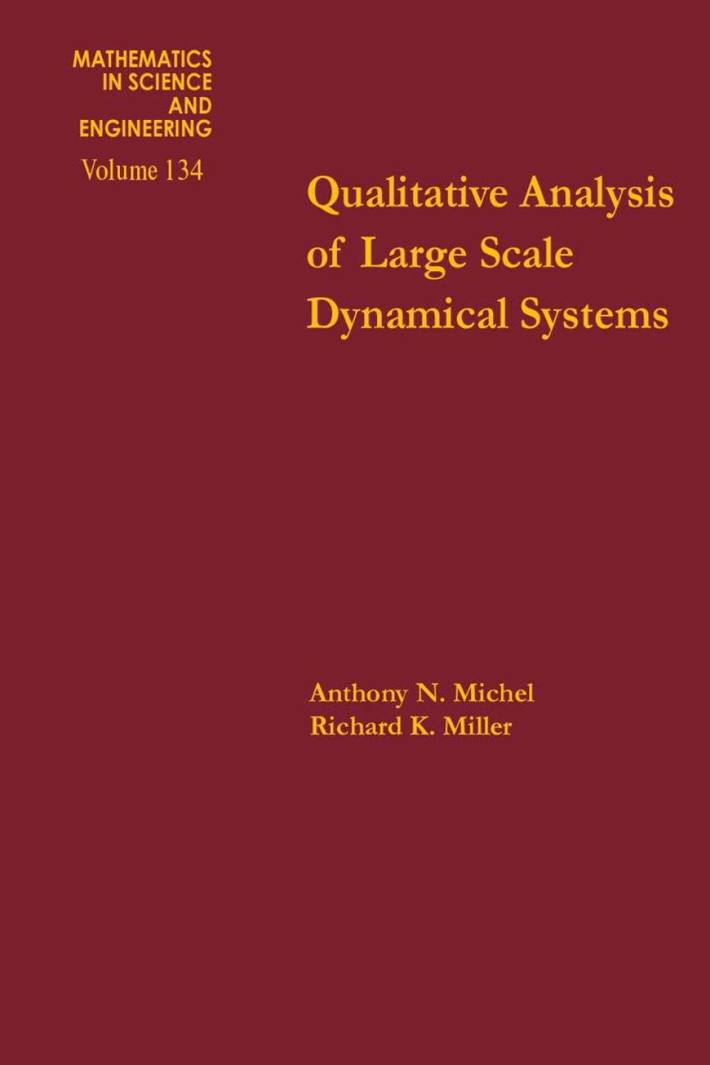 Qualitative analysis of large scale dynamical systems  â€“ PDF/EPUB Version Downloadable