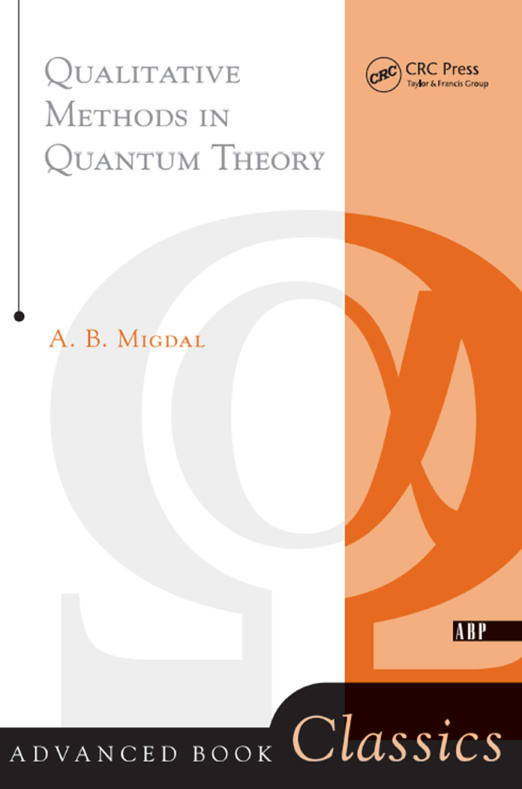 Qualitative Methods In Quantum Theory 1st Edition â€“ PDF/EPUB Version Downloadable