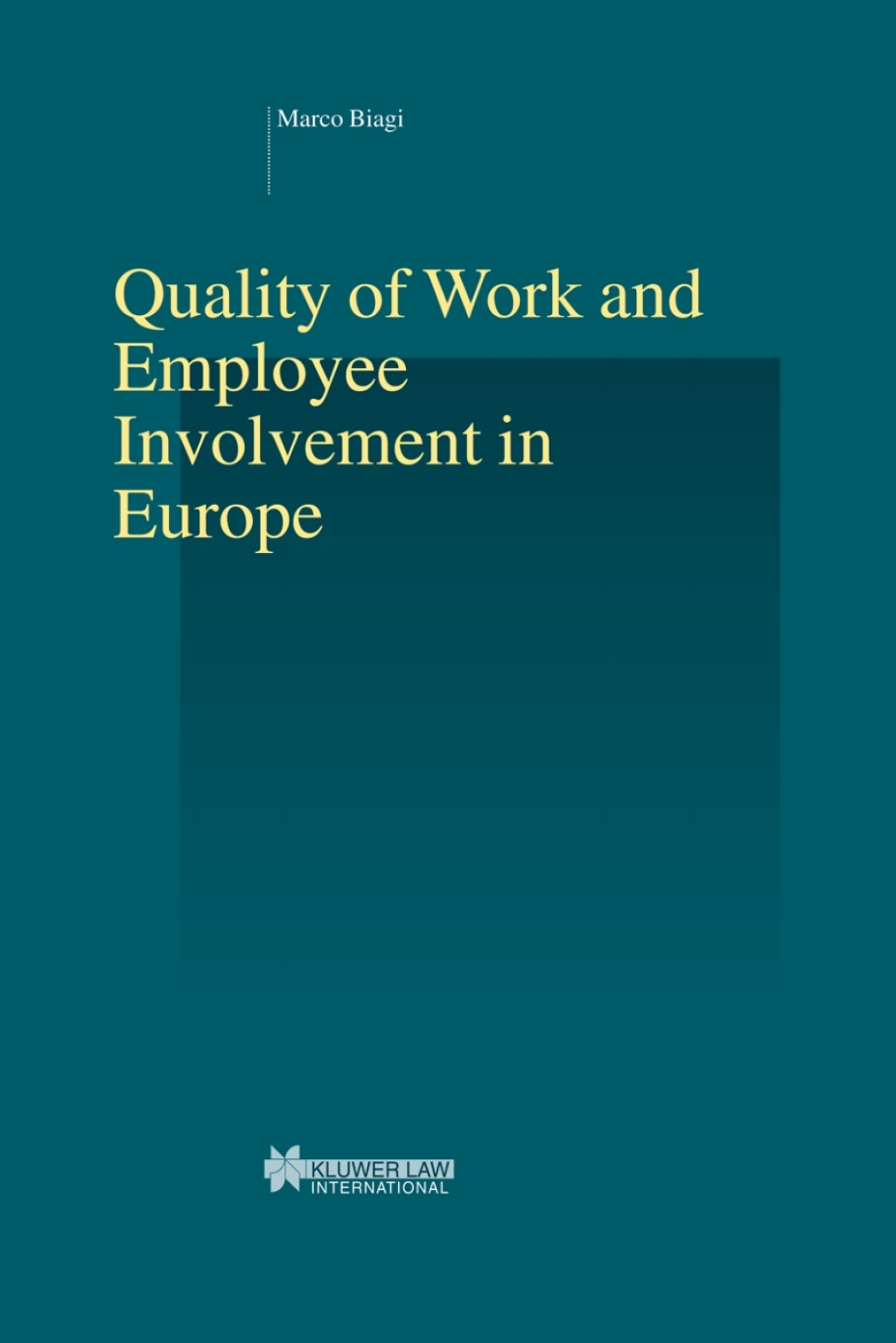 Quality of Work and Employee Involvement in Europe 1st Edition â€“ PDF/EPUB Version Downloadable