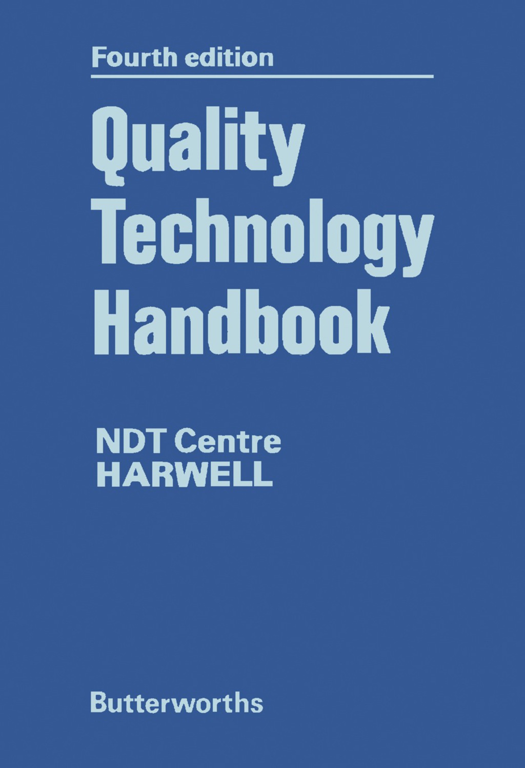 Quality Technology Handbook 4th Edition â€“ PDF/EPUB Version Downloadable