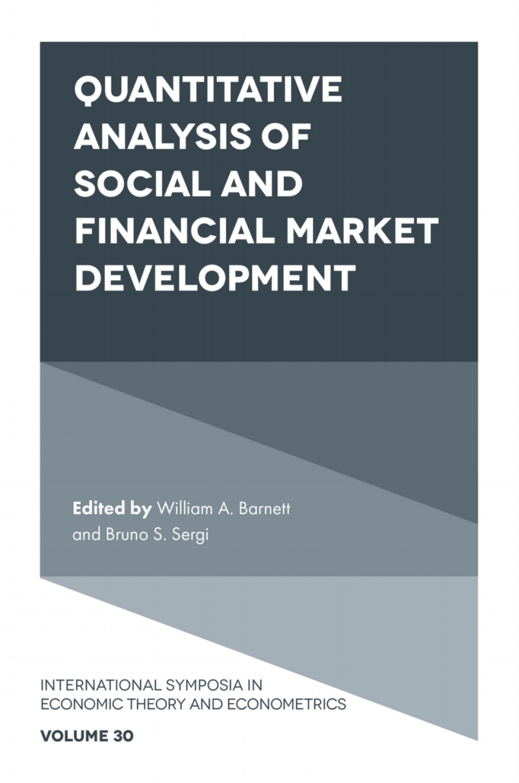 Quantitative Analysis of Social and Financial Market Development  â€“ PDF/EPUB Version Downloadable