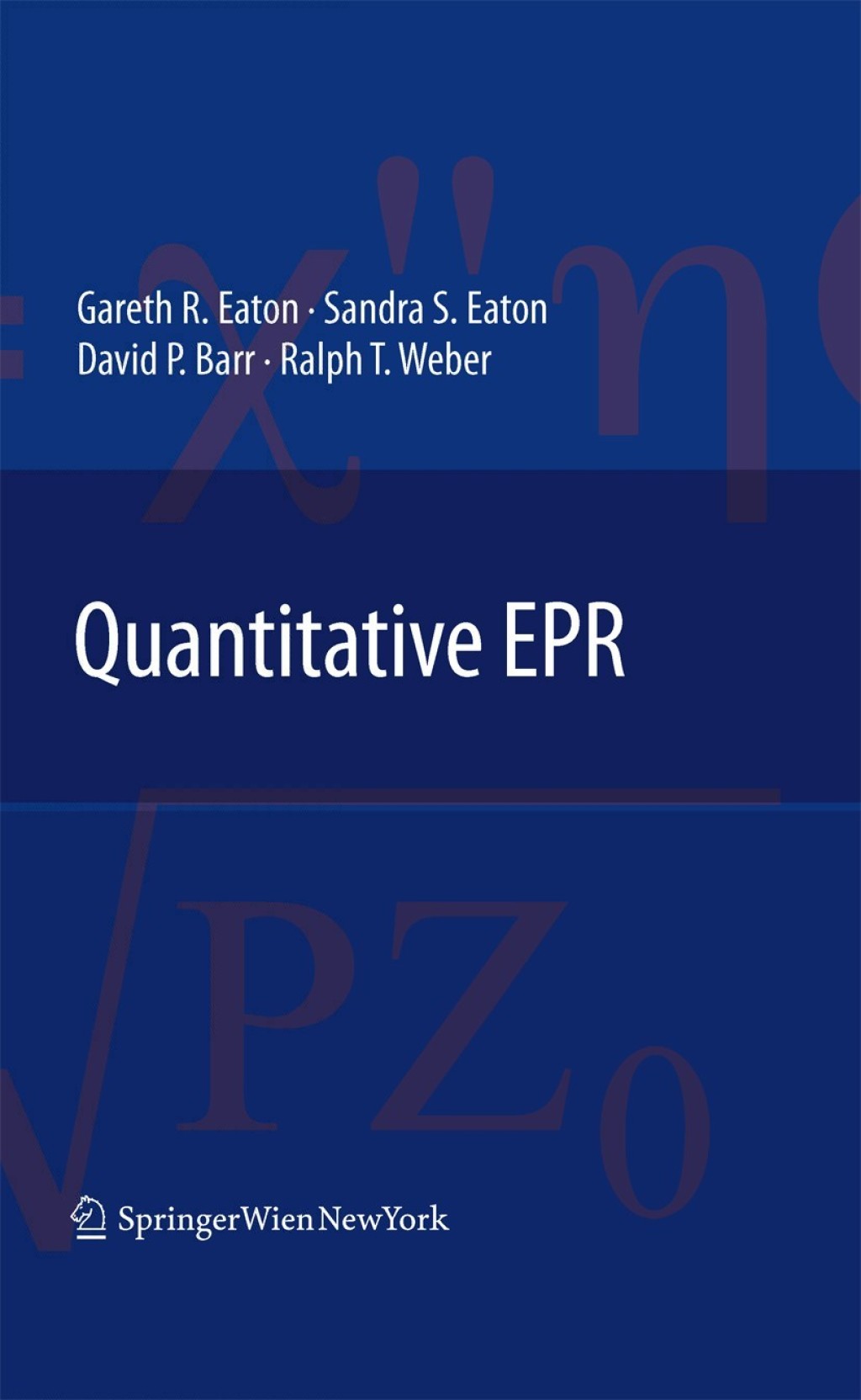Quantitative EPR  â€“ PDF/EPUB Version Downloadable