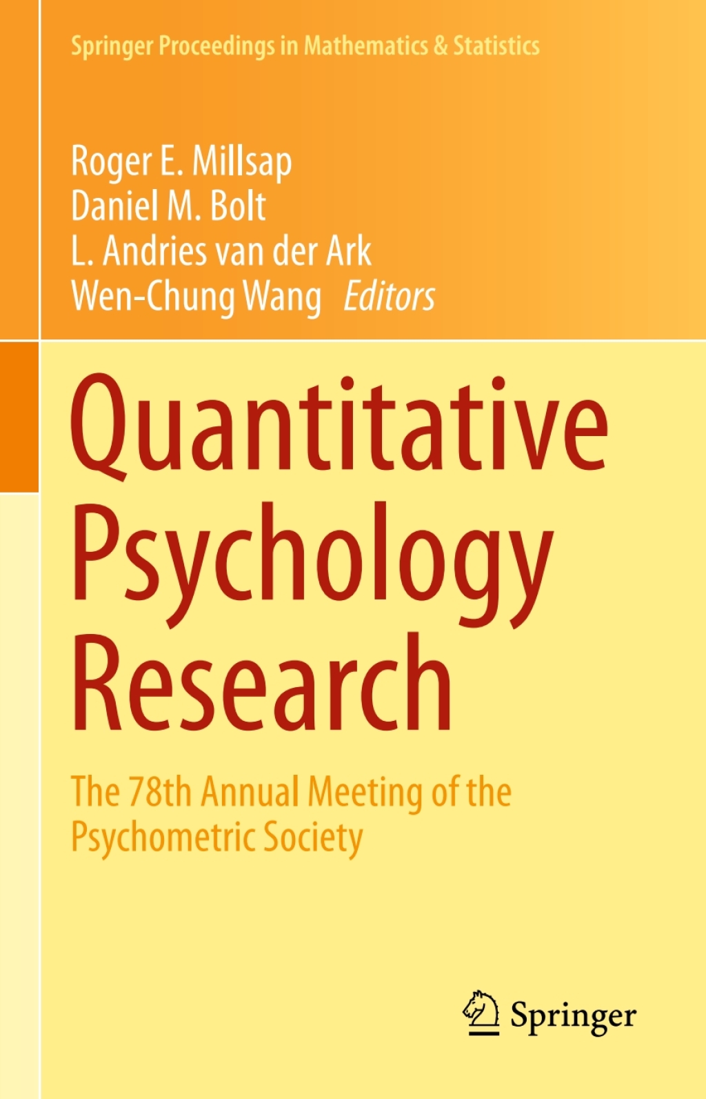 Quantitative Psychology Research The 78th Annual Meeting of the Psychometric Society  â€“ PDF/EPUB Version Downloadable