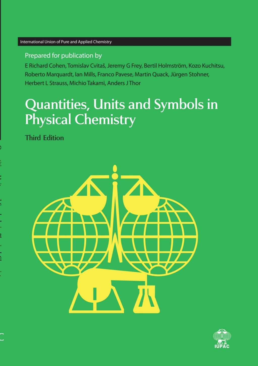 Quantities, Units and Symbols in Physical Chemistry 3rd Edition â€“ PDF/EPUB Version Downloadable